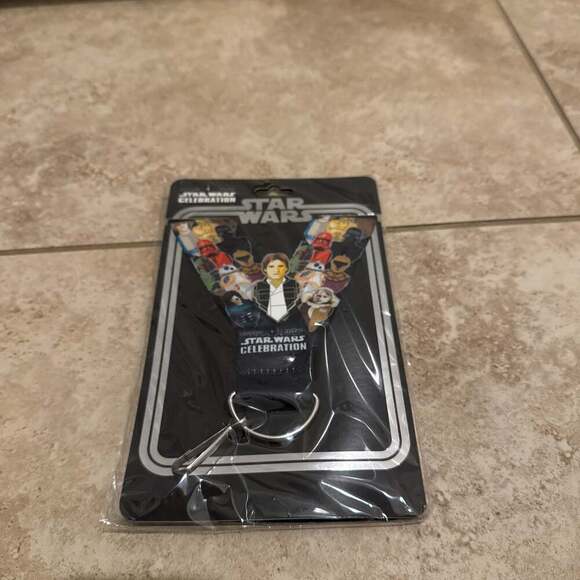 Star Wars Celebration Anaheim 2020 Keychain Lanyard - Han Solo - Picture 2 of 3